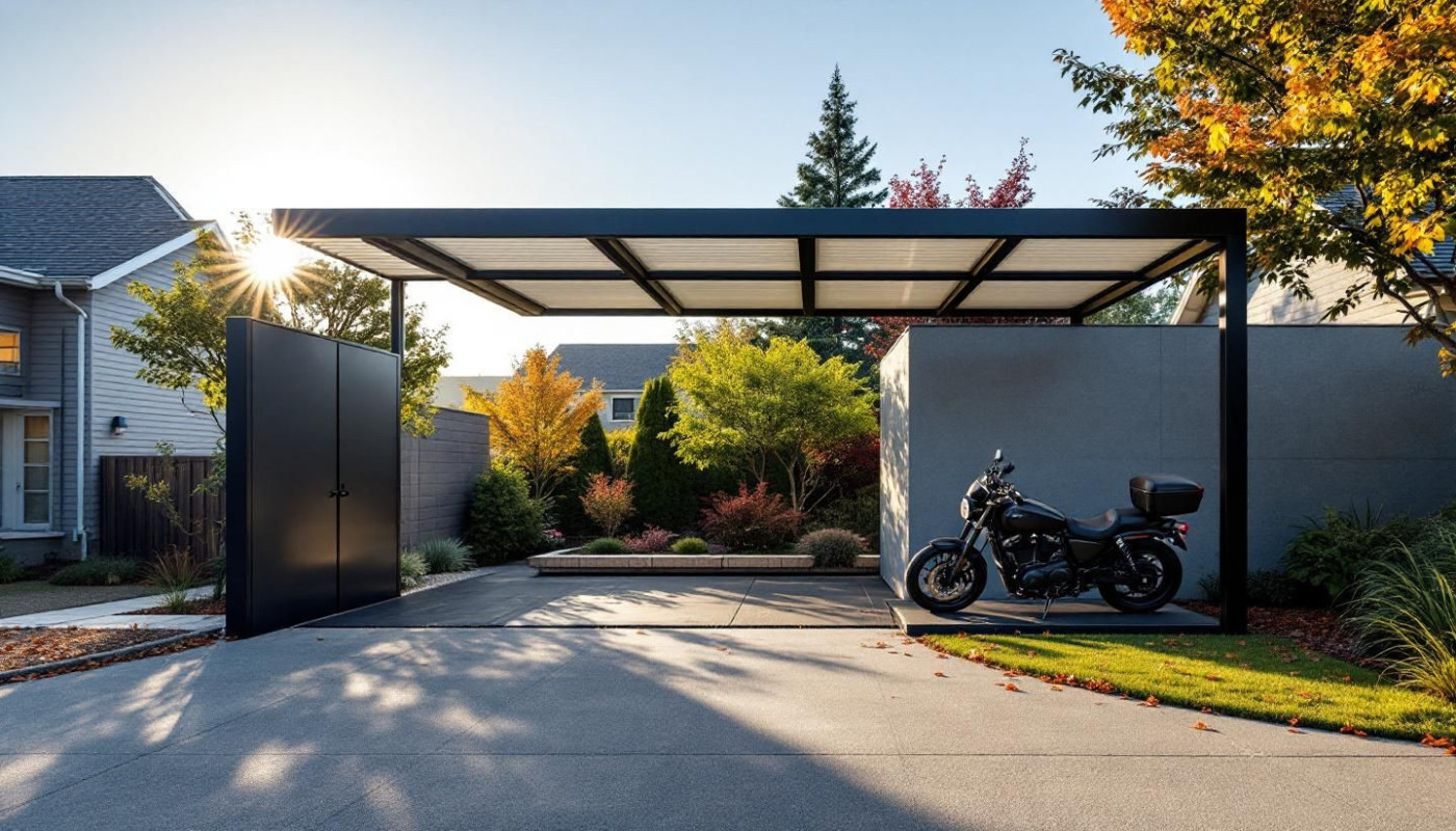 Comment choisir le meilleur abri métallique pour vos deux-roues ?